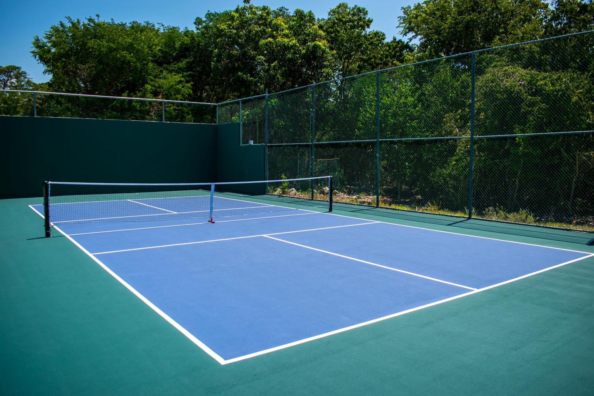 แกรนด์ ริเบียรา ปริ้นเซส - ออล อินคลูซีฟ Hotel ปลายาเดลการ์เมน ภายนอก รูปภาพ A tennis court